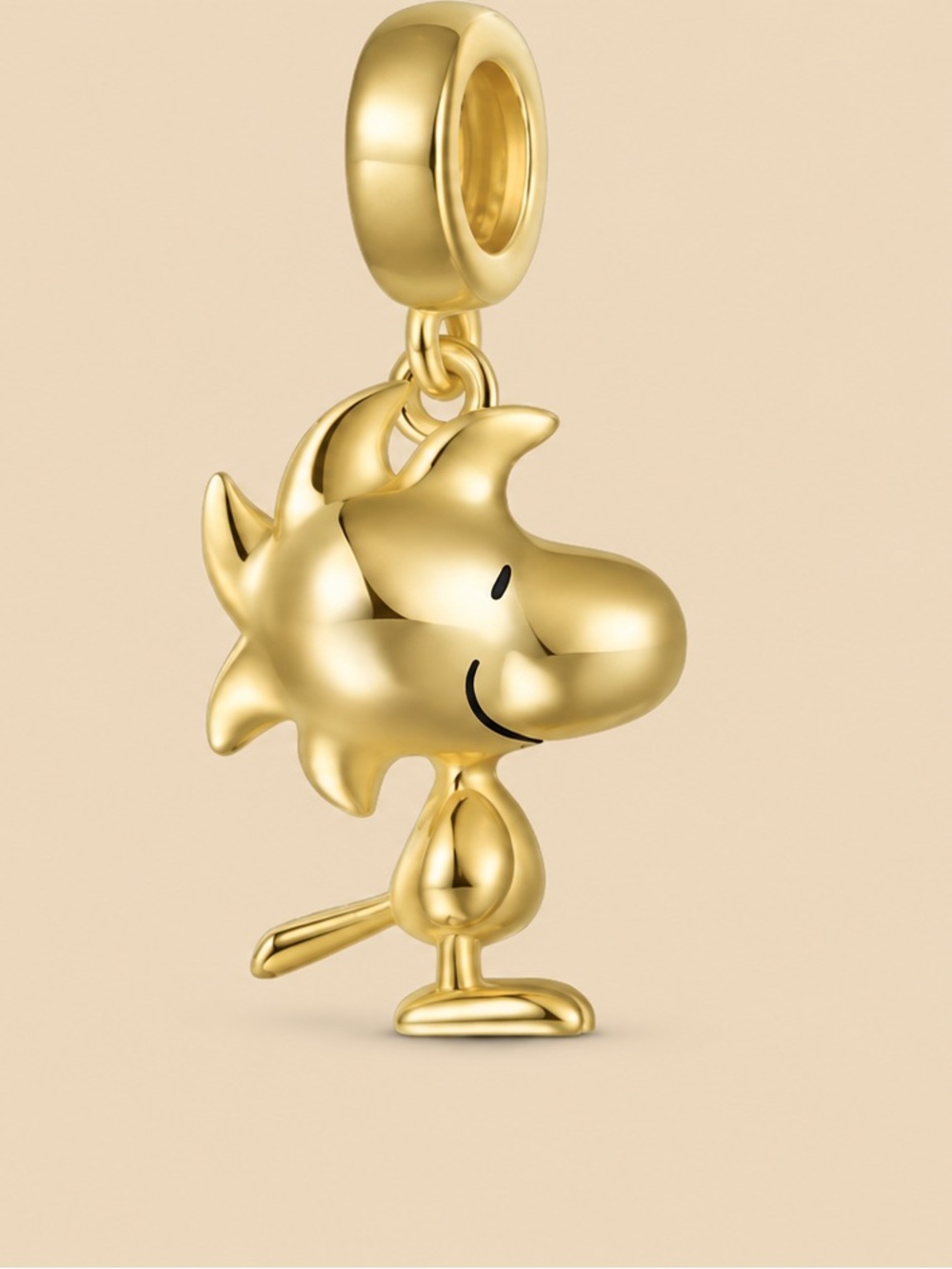 Gold Cartoon Character Charm Pendant - Women Jewelry